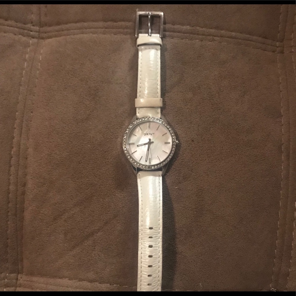 DKNY White Watch